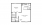 1B1B - 1 bedroom floorplan layout with 1 bath and 603 to 747 square feet.